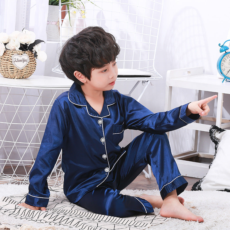 Children's Cardigan Pajamas Children's Cardigan Pajamas